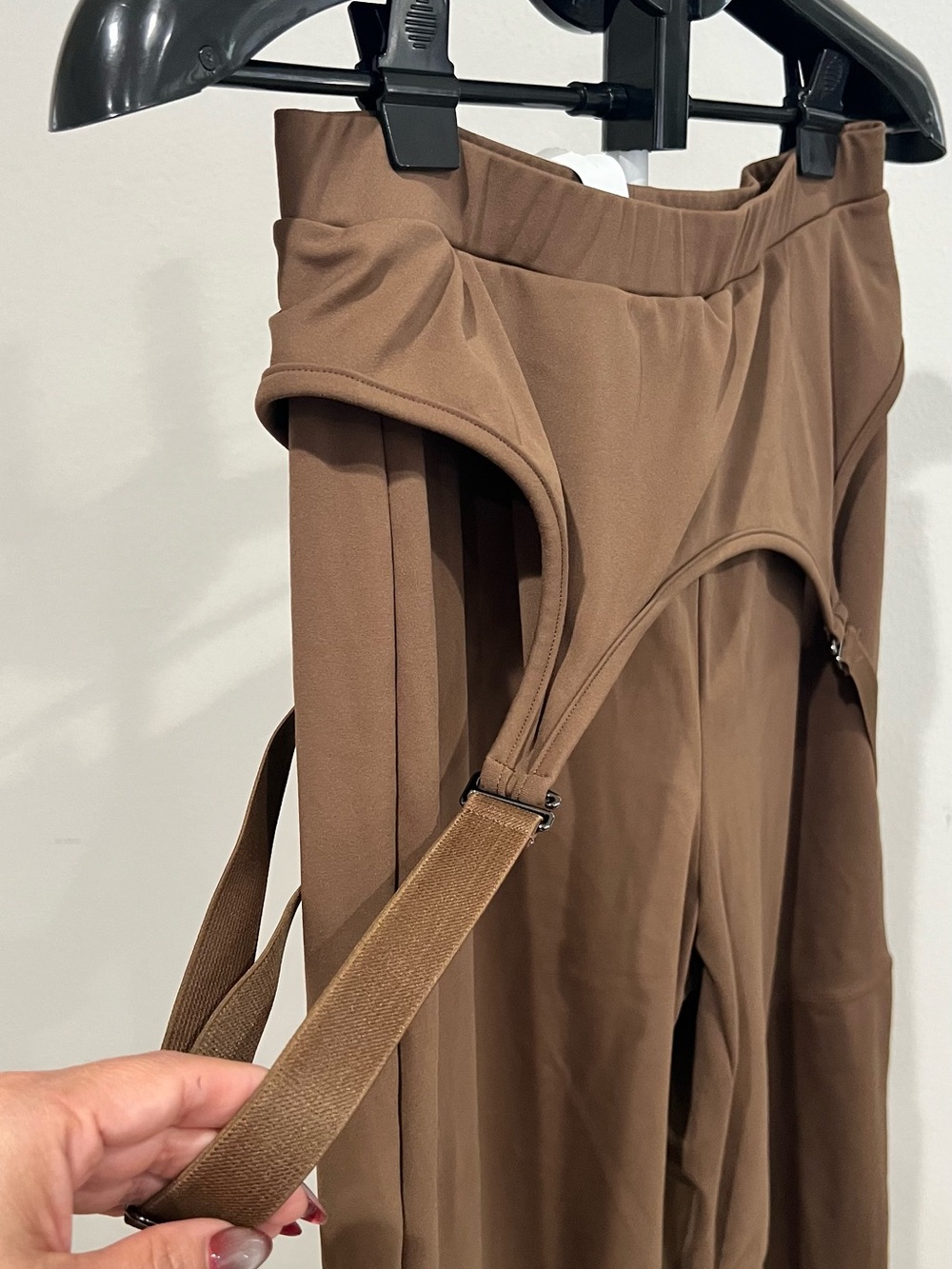 Halara knew no tags. Women’s Wide-Leg Jumpsuit in Brown M - Picture 10 of 11